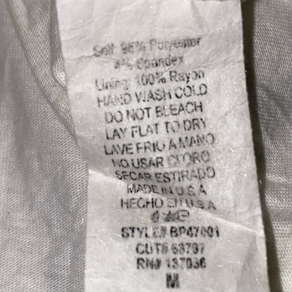 Lazy Sunday Women Racerback Stripe Tunic M Dainty Flowy Feminine Summer - Picture 5 of 6